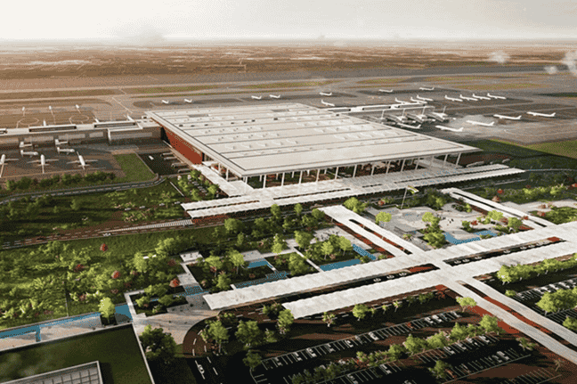 Noida airport blends art and architecture with Paresh Maity masterpieces